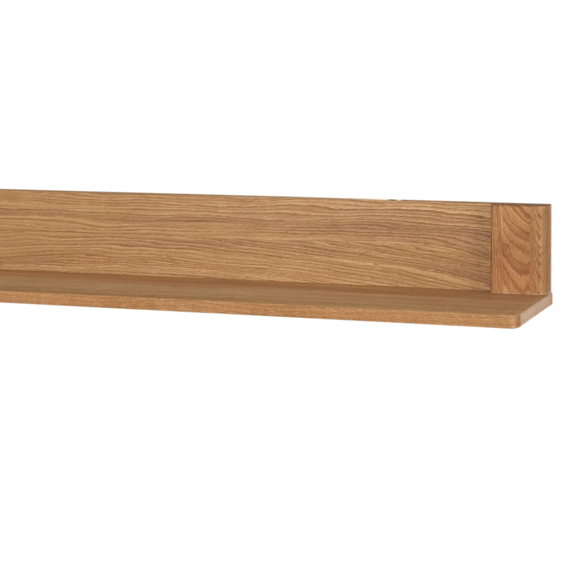 Sledmere Manufactured + Solid Oak Wood Floating Shelf