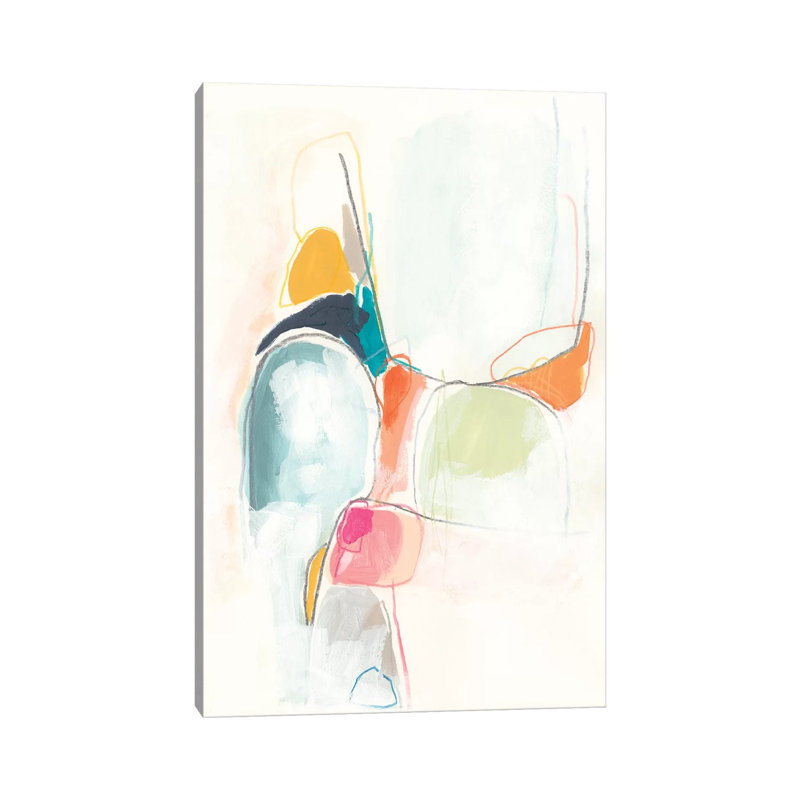 Factotum II by June Erica Vess - Wrapped Canvas Painting, 20.32 cm H x 30.48 cm W