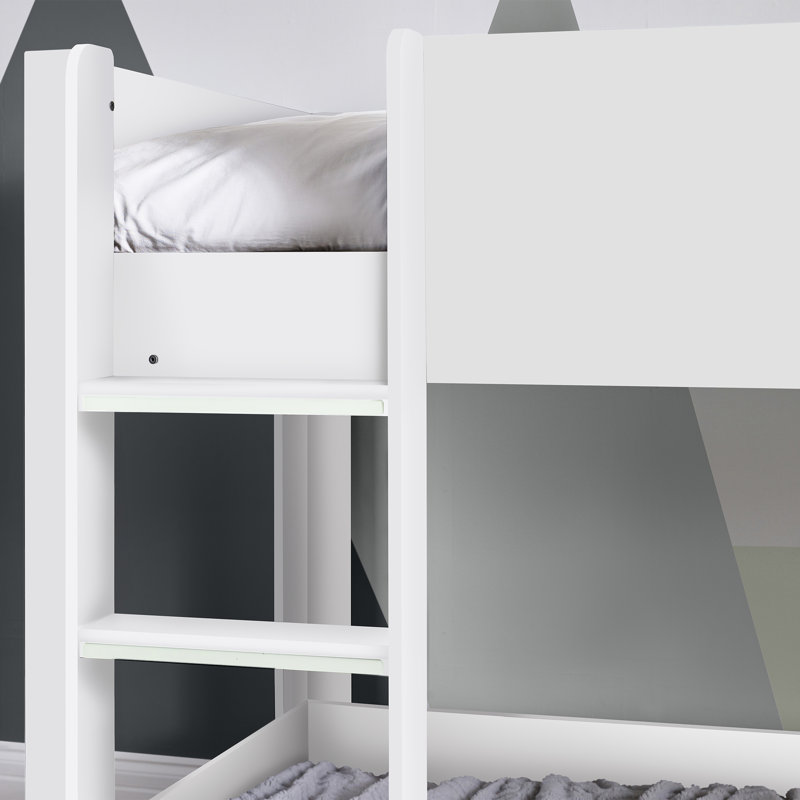 Ryder Russell Single (3') Bunk Bed, White