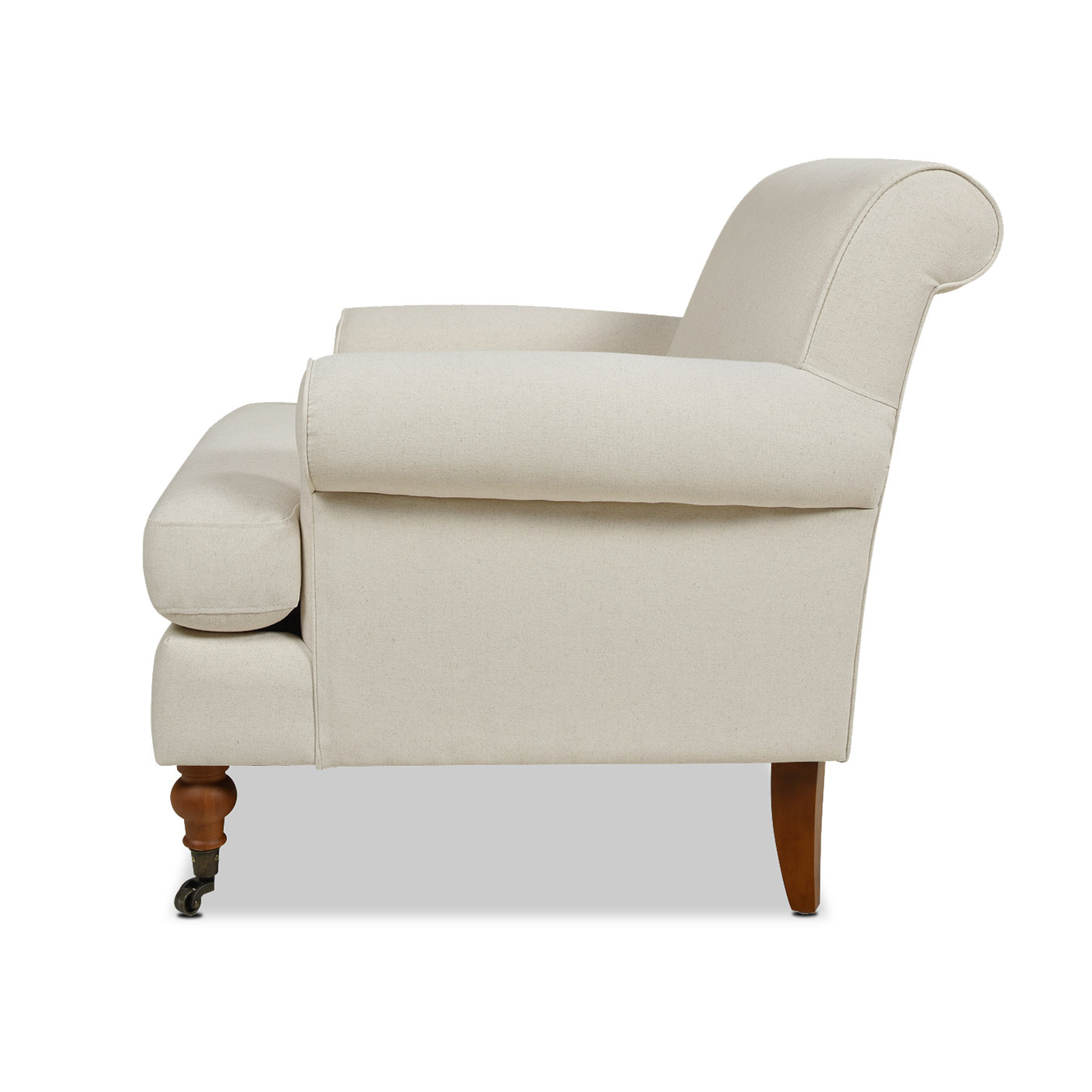 Harbor Armchair, Light Beige Linen
