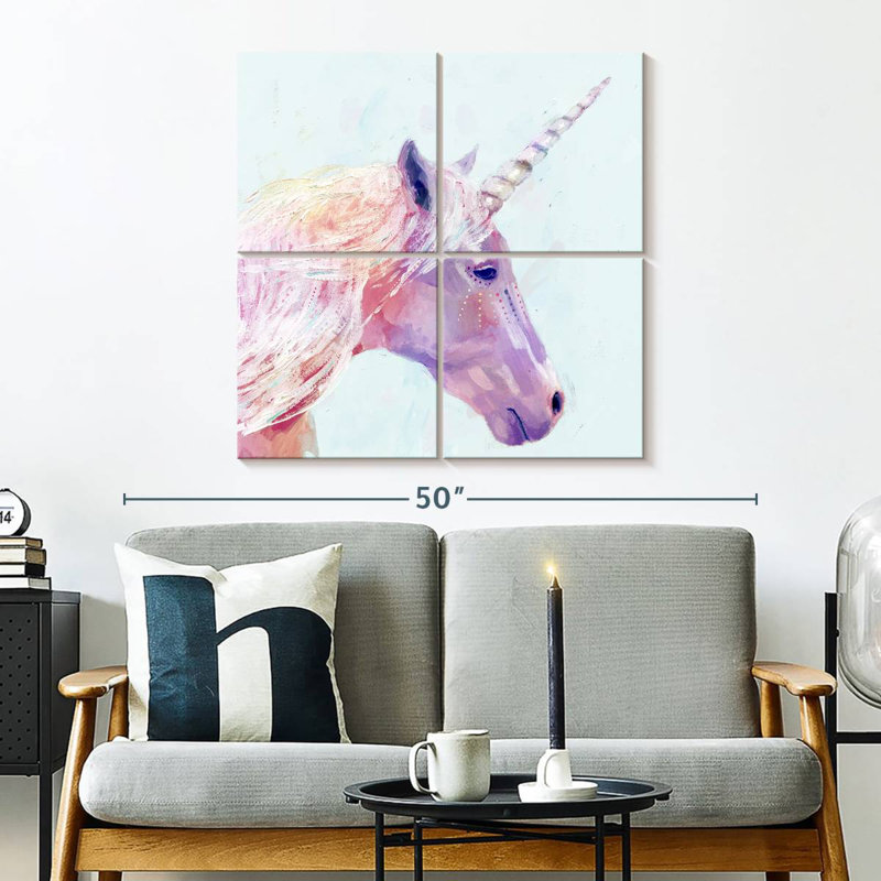 Licorne mystique Kelan I, H 32 po x l 32 po