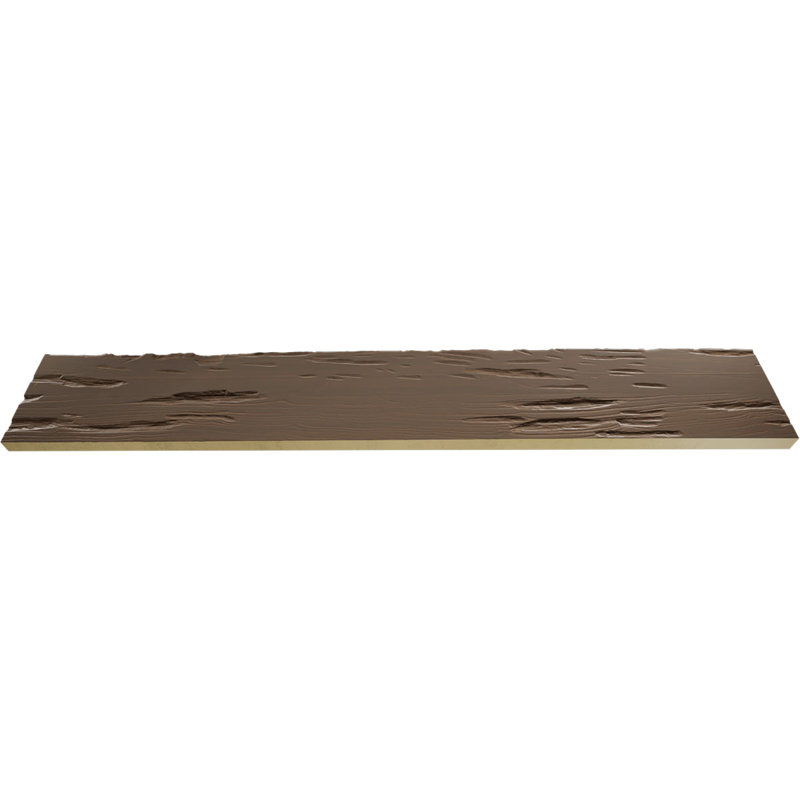 Planche en faux bois Pecky Cypress Endurathane, H 10 po x l 144 po x P 1 po, Écorce de cèdre