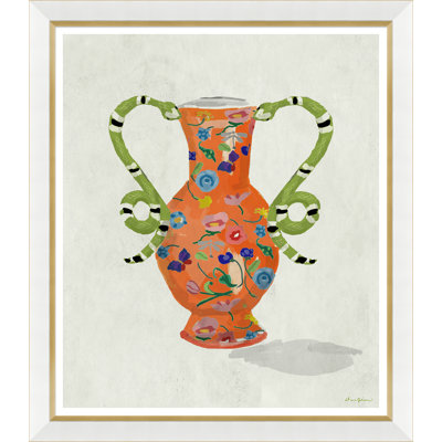 Boa Vase Giclee Print by Dana Gibson
