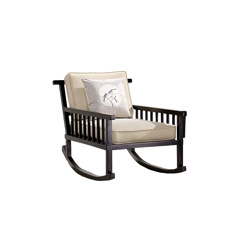 Hand-crafted Solid Wood Rocking Chair Rocking Chair