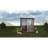 Shed-in-a-Box Steel Outdoor Storage Shed, 6 x 4 ft, Galvanized Charcoal