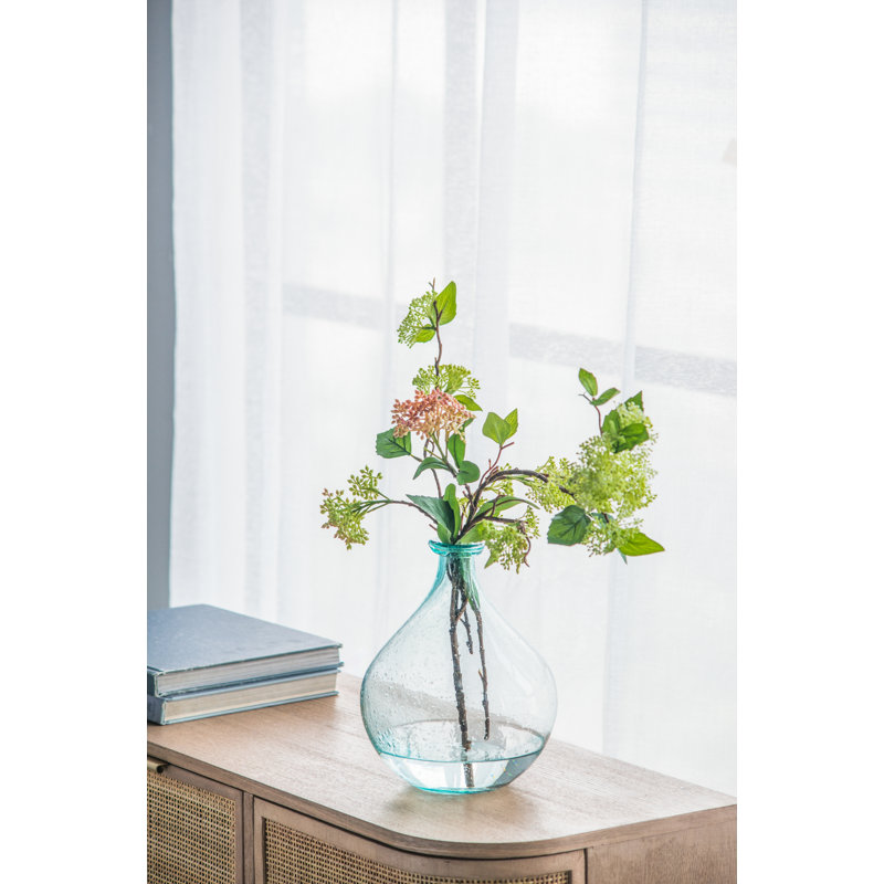 Alaiha 10.2'' Glass Table Vase