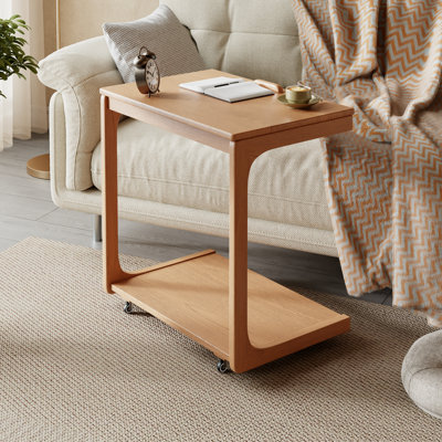 Table de bout en C en bois massif Annandale