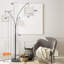 Khaleed 80" 3 Light Tree Floor Lamp-75700896-128988993