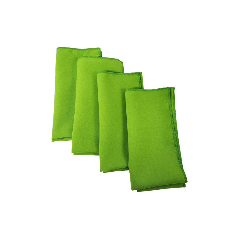Polyester Square Napkin - Basics by Wayfair™, Lime, Set of 4