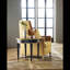Tuxedo Glass End Table