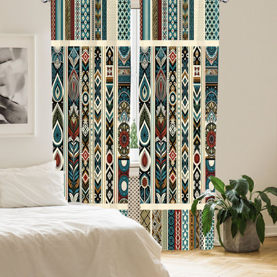 Lawanika Semi Sheer Curtain Pair