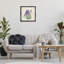 «Mauve Iris Flower», art mural sur toile flottante par Kristy riz-844090218-844090222