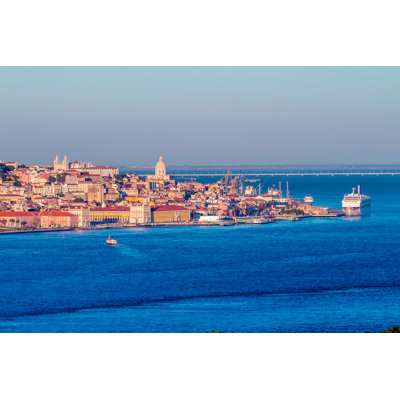 Lisbon by Moedas1 - Wrapped Canvas Print