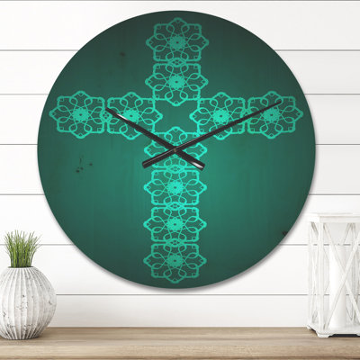 Horloge murale Turquoise