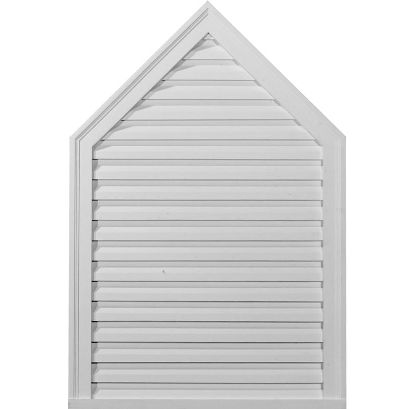 Évent à pignon fonctionnel, 24 po X P 36 po H, Décoratif