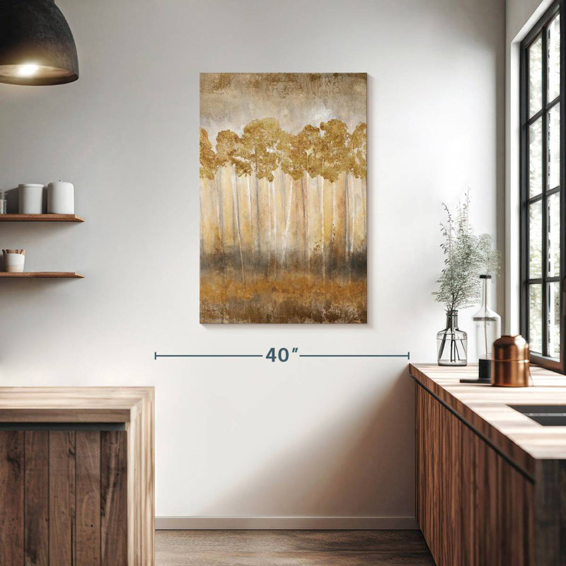 Arbres dorés Avery, H 39 po x l 26 po