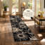 Tapis antidérapant à motif floral-128966074