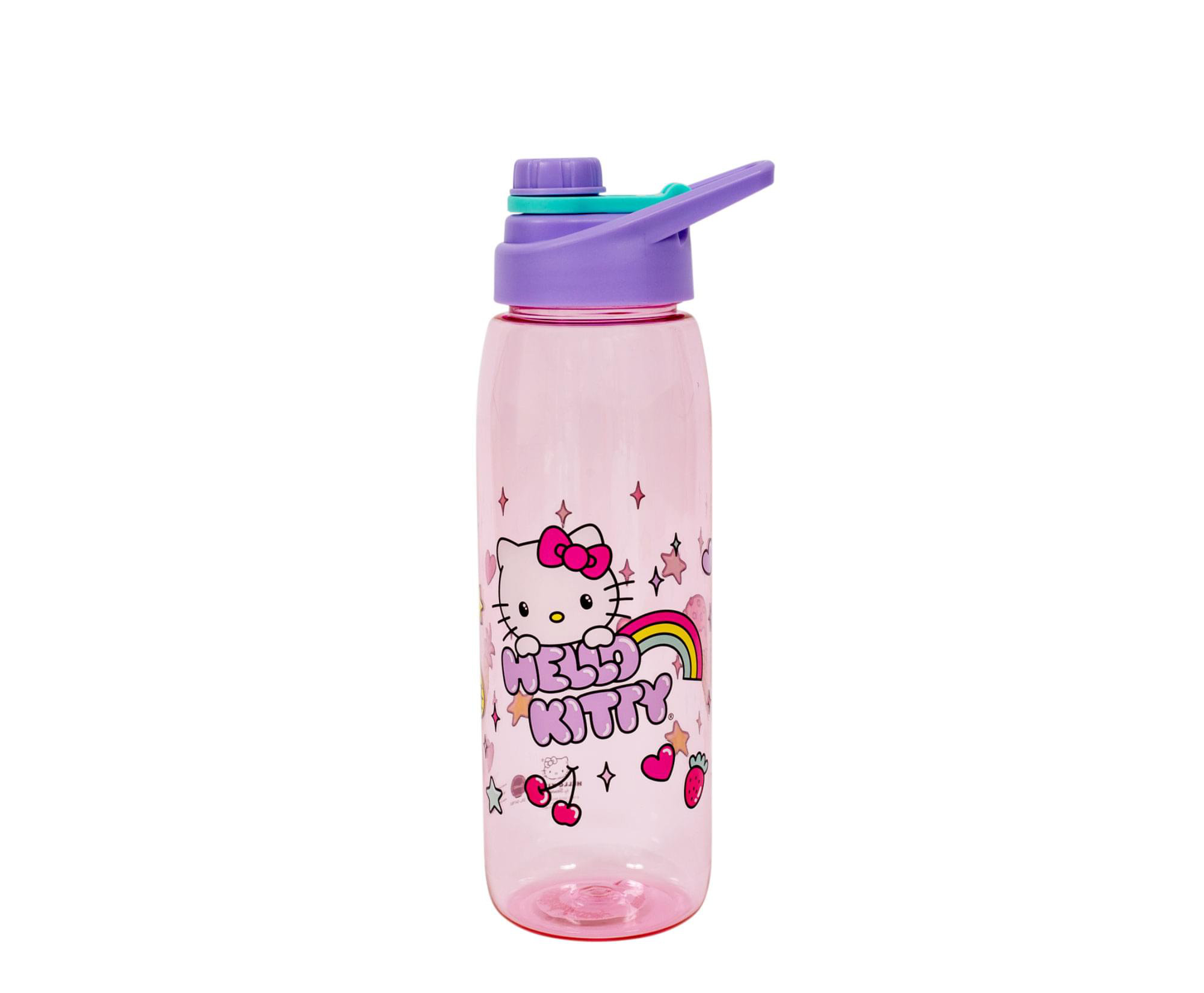 Silver Buffalo Sanrio Hello Kitty Unicorn Twist Spout Water Bottle