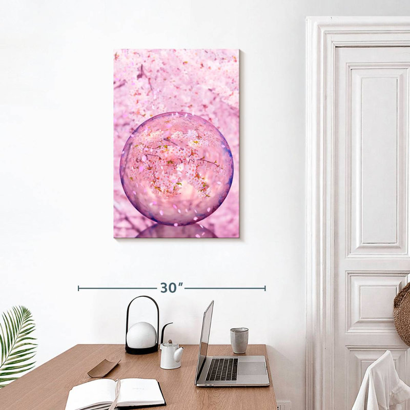 Sphère Sakura, H 30 po x l 20 po