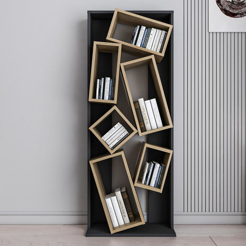 Bibliothèque, Noir / brun