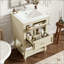 Meuble-lavabo 24 po avec tiroirs et tablette Retro Palace-174708955