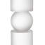 Porte-bougie moyen en verre D3.1X11-1384675395