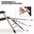Outdoor Patio Chair, Black