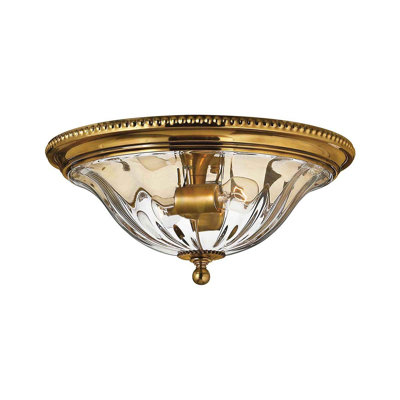 Baddesley Glass Flush Mount