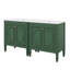 Meuble-lavabo de 60 po avec lavabo double, lavabos en céramique, portes et tablette de rangement-510692737-510692740