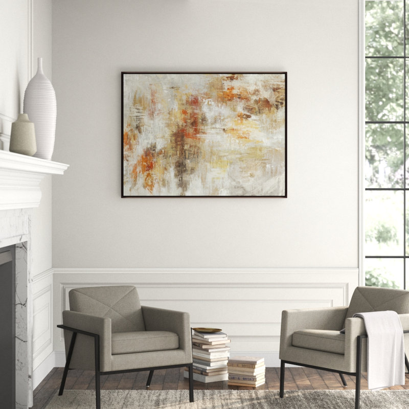 Puravida Painting by Jean Kenna, 41.5" H x 54.5" W, Glass Coat