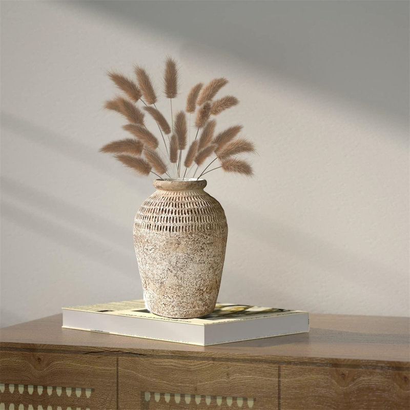 Drue Stoneware Floor Vase