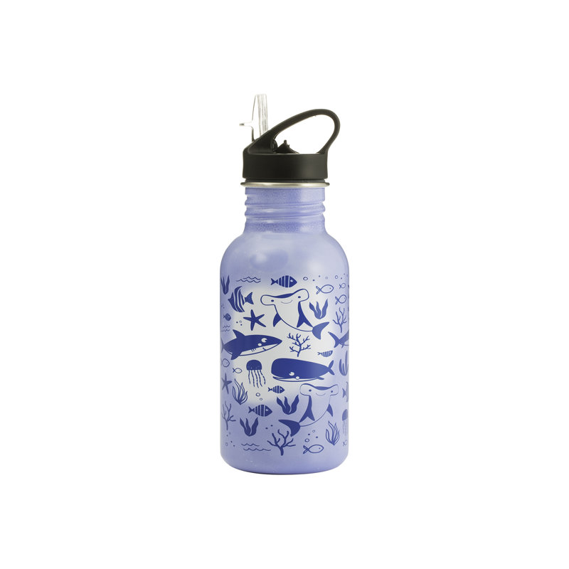 Pure Colour Change Water Bottle, Sealife