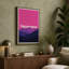 Vaporwave Mountains Retro - Wrapped Canvas-131761551-131761554
