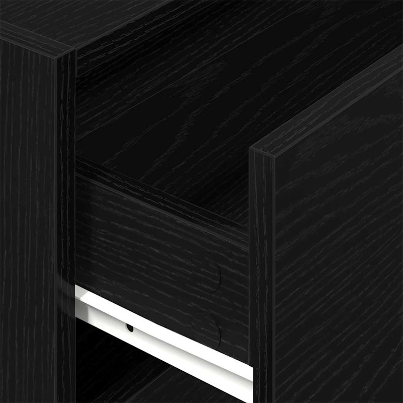 Agnus Standard Accent Chest, Black Oak
