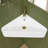 22 Inch Small Corner Bathroom Sink - White Triangle Porcelain Ceramic Wall Mount Vessel Sink, Above Counter Design With Single Faucet Hole & Overflow