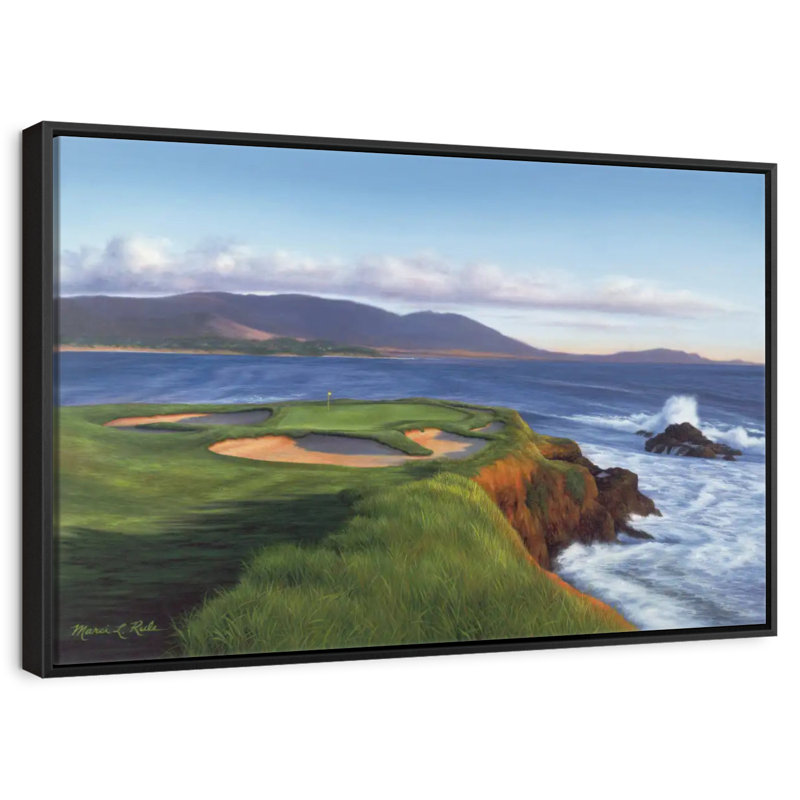 Sireci Pebble Beach 7th Hole, 9" H x 13" W