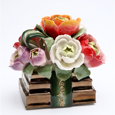 Kuykendall Handmade Porcelain China Decorative Box