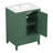 24-Inch Bathroom Vanity with Storage, Adjustable Shelf, MDF & Rubberwood, Removable Dividers-1225008078