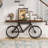Jurel Manufactured Wood and Steel Console Table with Industrial Bicycle Base-1566125484-1569280343
