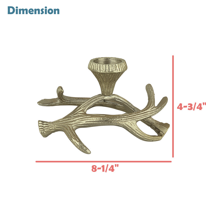 4.75'' H Aluminum Tabletop Votive Holder