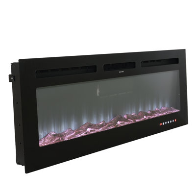 Gwenaelle Black Fireplace