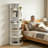 7 Tier Rotating Shoe Rack (White)