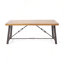 Ensemble de salle à manger extérieur en bois 3 pièces