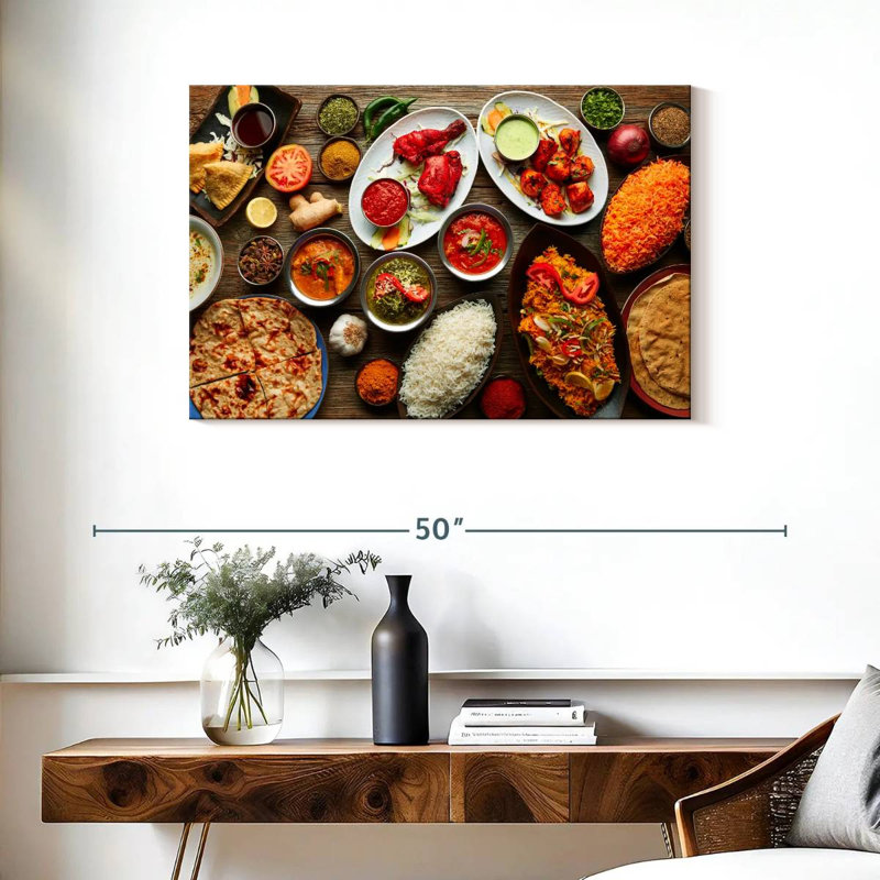 Yarlin Indian Cuisine Specialties, H 24 po x l 36 po