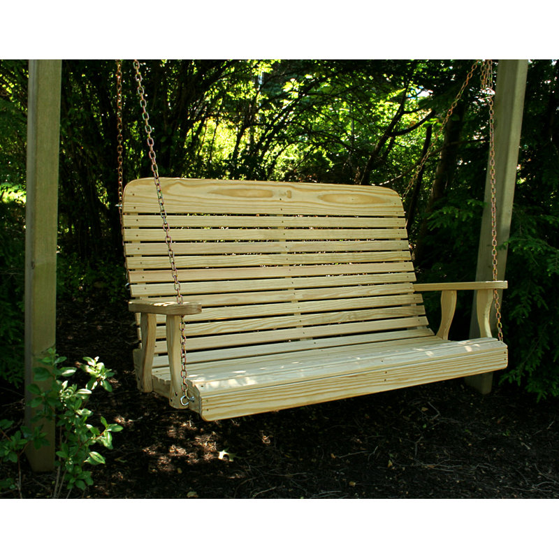 Balancelle en bois massif pour 2 personnes, L 64 po