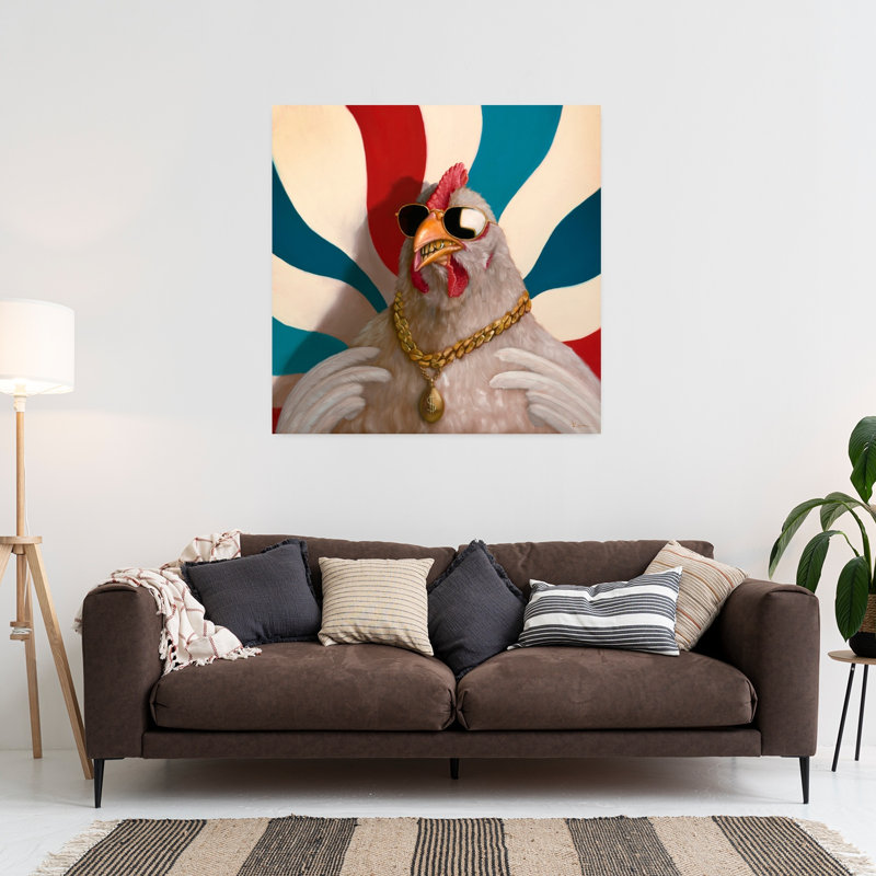 Art urbain contemporain, 36" H x 36" W
