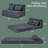 Boneless Convertible Sofa Chair, Foldable Floor Sofa Couch-454159368-454159370