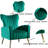 Jaban Velvet Armchair-929619383