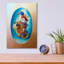  «Farmer Gentleman» par Valery Vecu Quitard, art mural en verre acrylique-220135125