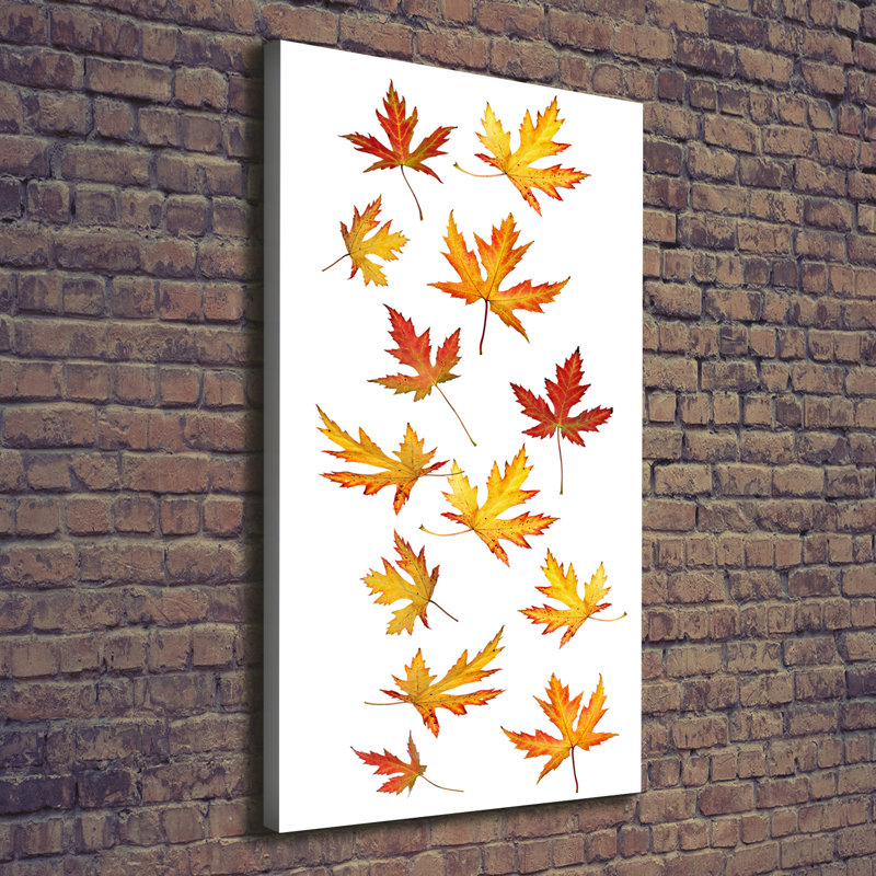 Autumn Leaves - Wrapped Canvas Print